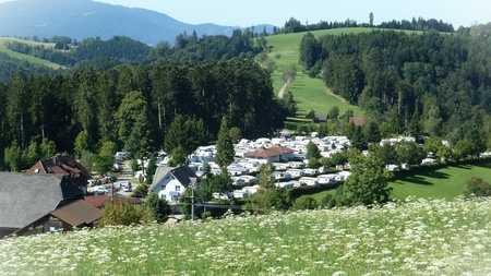 Panorama über unseren Campingplatz Panorama über unseren Campingplatz